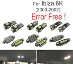 Kit 7 Ampoules Led Intérieur Pour Seat Ibiza 3 Mk III 6K 00-, Verzenden, Nieuw