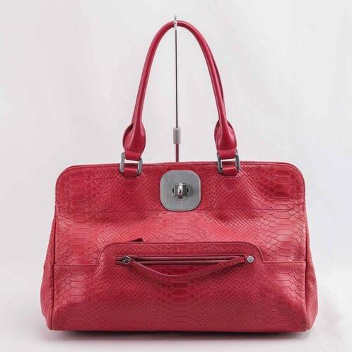 Longchamp - Gatsby Embossed Red - Schoudertas, Bijoux, Sacs & Beauté, Sacs | Sacs Femme