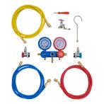 vidaXL Manometer 2-richtingen set in opbergkoffer, Verzenden, Nieuw