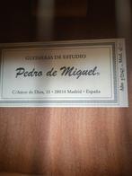 Pedro de Miguel - - Klassieke gitaar - Spanje - 2012 (Zonder