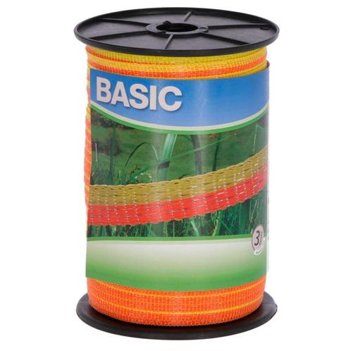 Ruban basic classe jaune/orang 10mm 250m 4x0,16 inox - kerbl, Tuin en Terras, Tuinhekken en Hekwerk
