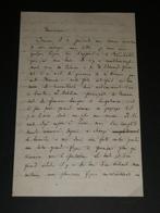 Albert Anker (peintre suisse) - Longue et importante lettre, Nieuw