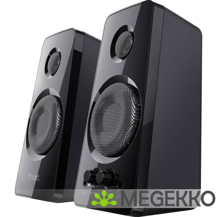 Trust Tytan 2.0 PC Speakerset Zwart, Computers en Software, Overige Computers en Software, Nieuw, Verzenden