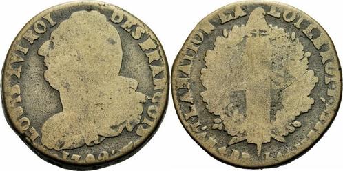 Frankreich Ludwig Xvi 2 Sols 1792 Lan 4 W Lille Constit..., Timbres & Monnaies, Monnaies | Europe | Monnaies non-euro, Envoi