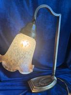 Tafellamp - Legering, Glas - Art deco lamp, Antiek en Kunst
