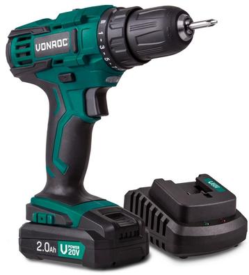 Accuboormachine 20V - 2.0Ah| Incl. accu en snellader, Verzenden