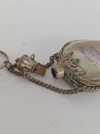 Parfumfles - Parelmoer - Parfumflesje hanger, Antiek en Kunst