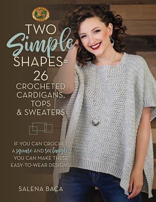 Two Simple Shapes = 26 Crocheted Cardigans, Tops & Sweaters, Boeken, Taal | Engels, Gelezen, Verzenden
