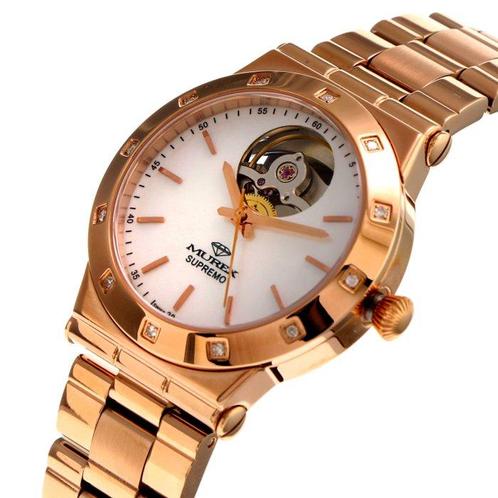 Murex - SUPREMO Automatic Diamond - MUA652-RR-D-7 - Sans, Handtassen en Accessoires, Horloges | Heren
