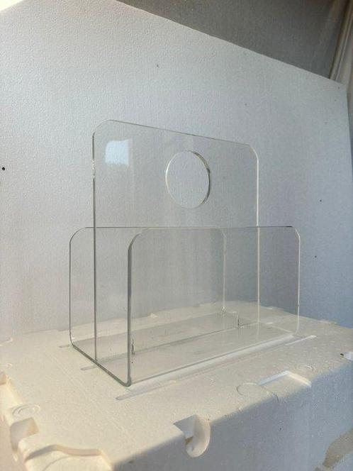 Tijdschriftenhouder - Plexiglas, Antiek en Kunst, Kunst | Designobjecten
