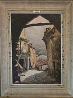 Vincent Cermignani (1902-1971) - Vieille rue de lucéram, Antiek en Kunst