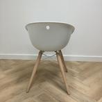design stoel Pedrali Gliss hout 904,   wit, Huis en Inrichting, Stoelen, Gebruikt, Eén