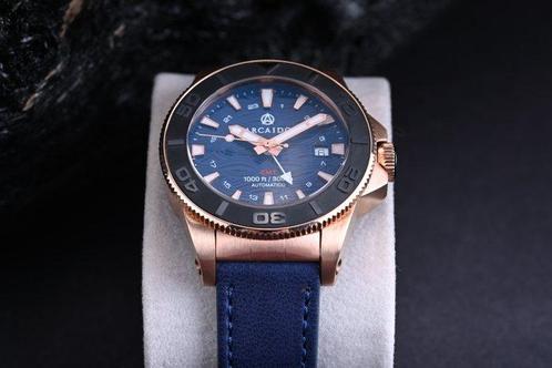 ARCAIDO - PRIMO GMT BRONZE - Homme - 2021, Handtassen en Accessoires, Horloges | Heren