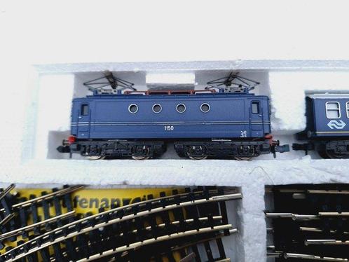 Minitrix N - 70104 - Treinset (1) - Loc 1150 met drie, Hobby en Vrije tijd, Modeltreinen | N-Spoor