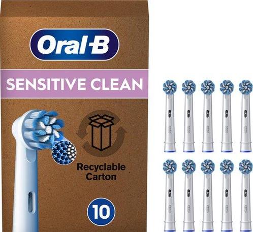 Oral-B Sensitive Clean Pro - Opzetborstels - 10 stuks - B..., Handtassen en Accessoires, Uiterlijk | Parfum, Nieuw, Verzenden