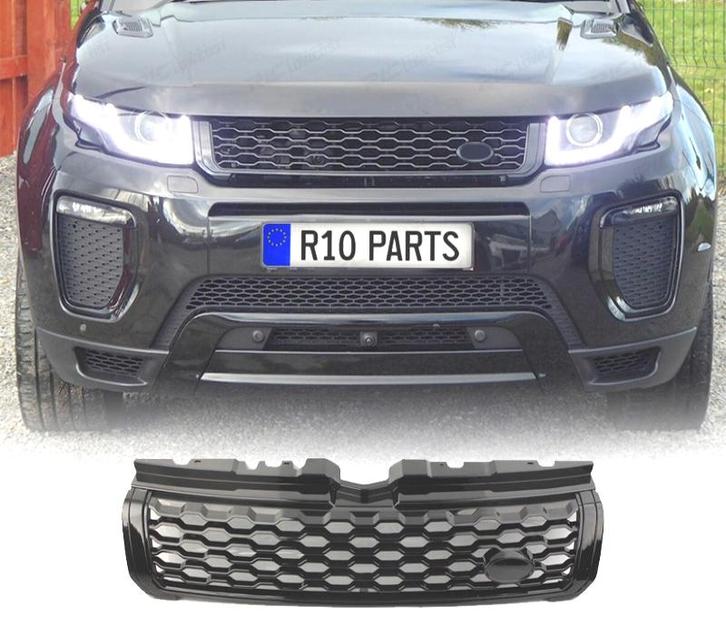 CALANDRE RANGE ROVER EVOQUE LOOK DYNAMIC NOIR BRILLANT, Autos : Pièces & Accessoires, Carrosserie & Tôlerie, Envoi