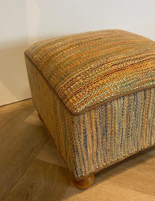 Poef - Hout, Wol, Antiek en Kunst, Curiosa en Brocante