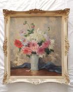 Erich Krüger (1897-1978) - Stillleben mit Dahlien, Antiek en Kunst