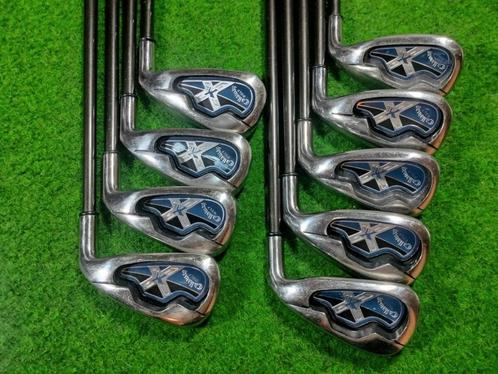 Callaway X18 golfset 3/pw/sw regular flex +0.5 golfclubs, Sport en Fitness, Golf, Club, Zo goed als nieuw, Callaway, Ophalen of Verzenden