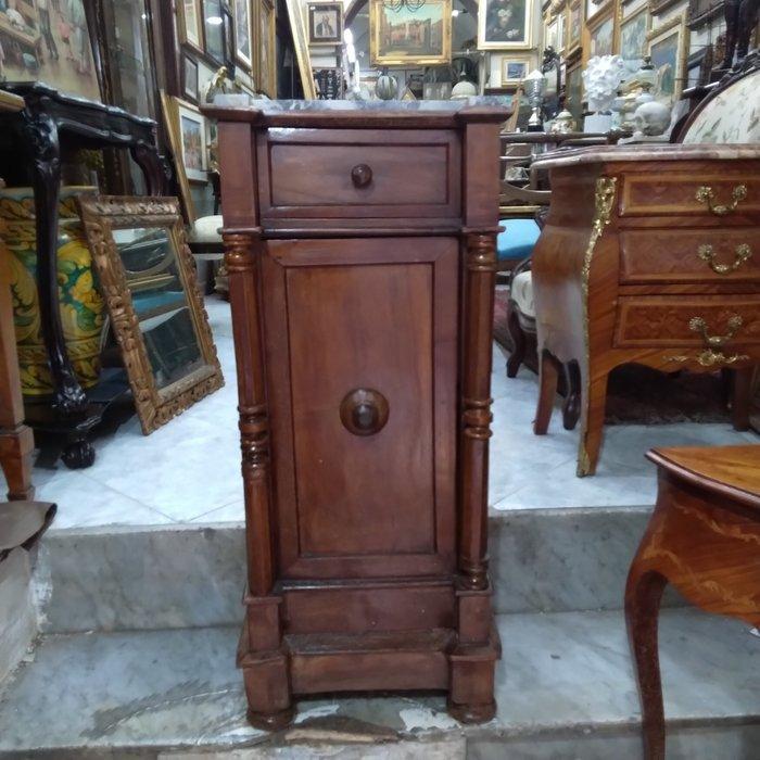 Table de chevet - Bois, Noyer, Antiek en Kunst, Antiek | Overige Antiek