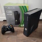 Zwarte Boxed 250gb Xbox 360S, Games en Spelcomputers, Spelcomputers | Xbox 360, Ophalen of Verzenden, Zo goed als nieuw