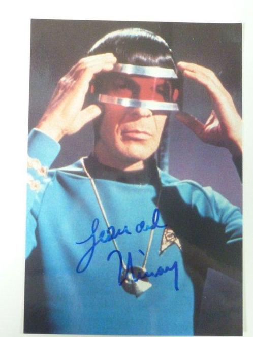 Star Trek, Leonard Nimoy (Spock), signed, Verzamelen, Film en Tv