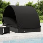 vidaXL Ligbed 2-persoons met rond dak 211x112x140 cm poly, Tuin en Terras, Ligbedden, Verzenden, Nieuw