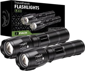 Tweedekans | Travelhawk Zaklamp - Zaklamp Led - Zaklamp, Ophalen of Verzenden
