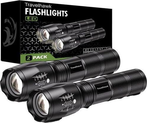 Tweedekans | Travelhawk Zaklamp - Zaklamp Led - Zaklamp, Caravans en Kamperen, Zaklampen, Ophalen of Verzenden