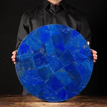 Intérieur de luxe - Plateau de table basse en lapis-lazuli - beschikbaar voor biedingen