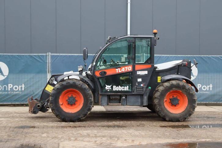 Veiling: Verreiker Bobcat TL470 Diesel 74.4kW 3500kg 6.9m 20, Articles professionnels, Machines & Construction | Grues & Excavatrices