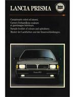 1987 LANCIA PRISMA KLEUREN & INTERIEUR BROCHURE, Boeken, Ophalen of Verzenden, Nieuw