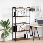 vidaXL Boekenkast Gerookt eiken 80 x 30 x 153 cm Bewerkt, Verzenden, Nieuw