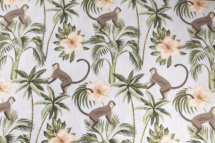 Esclusivo tessuto con Scimmiette - 5,00 x 2,80 meters, Antiquités & Art, Tapis & Textile