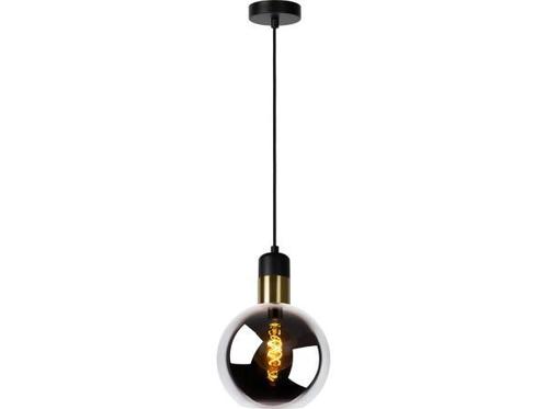 Veiling - Lucide JULIUS Hanglamp Ø 20 cm - E27 - Fume, Huis en Inrichting, Lampen | Hanglampen