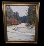 Antoine Reniers (1923-2013) - Sneeuwlandschap in het, Antiek en Kunst