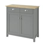 2dekans | SoBuy Dressoir 2 Lades en 2 Deuren - MDF - Max. 60, Ophalen of Verzenden, Nieuw
