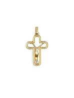 Pendentif en forme de croix - 18 carats Or jaune