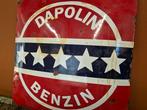 Emaille reclamebord Dapolin benzin - Enseigne publicitaire -