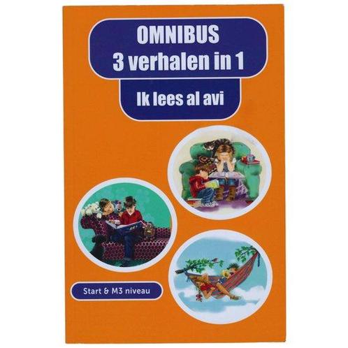 Omnibus 3 Verhalen in 1 - ik Lees Al Avi - Start & M3 Niveau, Boeken, Overige Boeken, Zo goed als nieuw, Verzenden