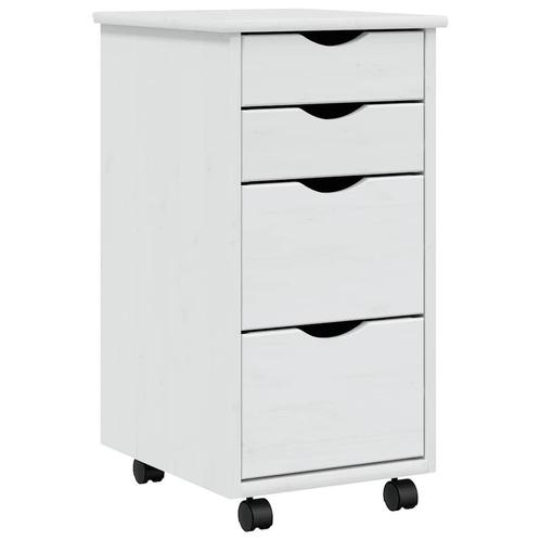 Witte Ladekast Grenen | Tweede Kansje! Voor Bureau/Hobby, Huis en Inrichting, Kasten | Ladekasten, 3 of 4 laden, 25 tot 50 cm