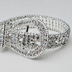 Corsage Polscorsage Trend Setter Silver Corsage Polscor, Huis en Inrichting, Woonaccessoires | Kunstplanten en Kunstbloemen, Nieuw