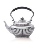 Antique James & Dixon Silver Plated Tea and Coffee Pot Set,