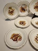 Vierzon - Eetservies (11) - Vos / Eend / Zwijn / Fazant /