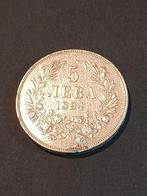 Bulgarije. Ferdinand I. 5 Leva 1894 (Zonder Minimumprijs)