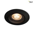 SLV VARU IP65 inbouw spot voor badkamers en buiten zwart, Tuin en Terras, Verzenden, Nieuw, Netvoeding