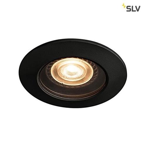 SLV VARU IP65 inbouw spot voor badkamers en buiten zwart, Tuin en Terras, Buitenverlichting, Nieuw, Netvoeding, Verzenden