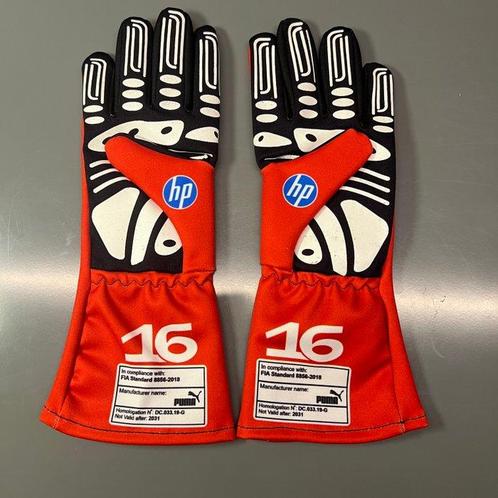 Ferrari - Formula 1 - Charles Leclerc - 2024 - Gants, Verzamelen, Automerken, Motoren en Formule 1