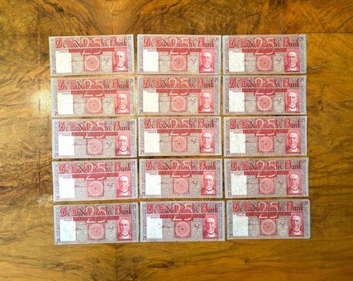Nederland. - 15 x 25 Gulden - 1938/1941 - Pick 50  (Zonder, Postzegels en Munten, Munten | Nederland