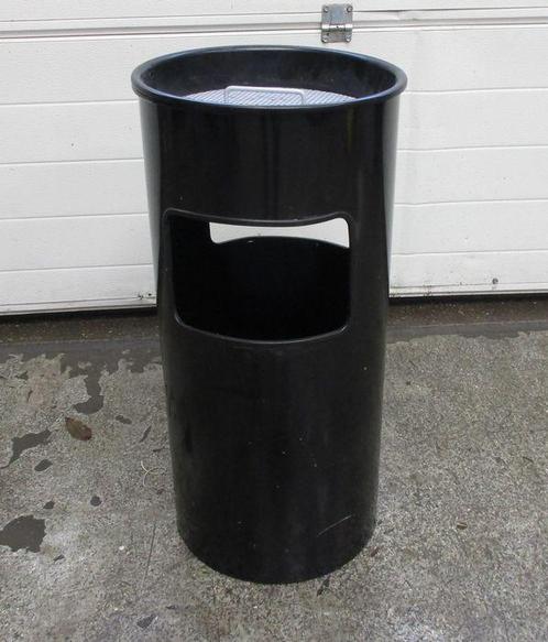Prullenbak met asbak, Afvalbak, 50ltr, Zakelijke goederen, Kantoor en Winkelinrichting | Winkel en Inventaris